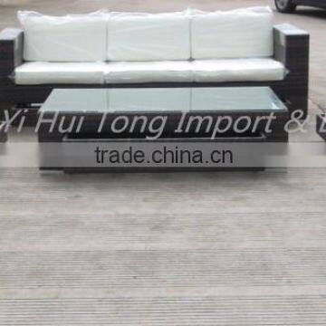 Used High Quality PE Rattan Outdoor Wicker Furniture