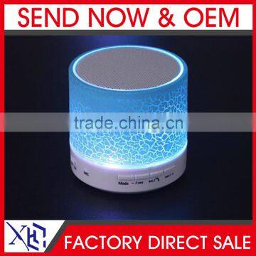 Bluetooth speaker Dazzle colour speaker Led speaker Charging speaker Portable speaker Led Mini bluetooth speaker factory OEM