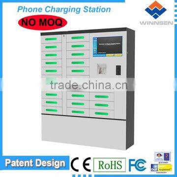 Winnsen 24 Lockers Wireless Charge Wifi Cell Phone Charging Station APC-24B photo-6