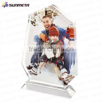 Sunmeta Manufacturer Sublimation Personalized Photo Crystal ,high Quality Blank Crystal photo-4
