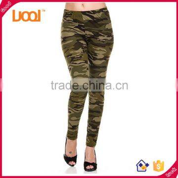 New arrival woman army leggings sports camouflage pants wholesale
