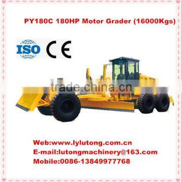 Chinese 180HP 16ton hydrodynamic self-propelled new motor grader (Cummins Engine)