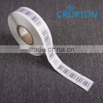 EAS RF sensitive soft label anti-shoplifting 8.2MHz 30*30mm