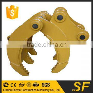ISO & SGS certified excavator parts of excavator mechanical grab
