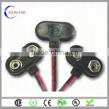 LED excavator 9v battery holder with switch