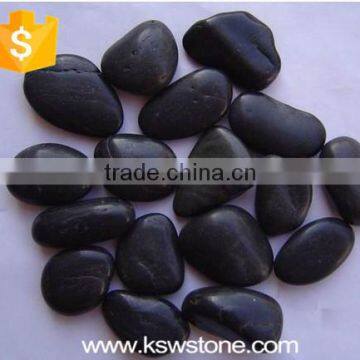 river rock pebble natural mixed color black white pebbles
