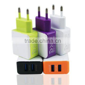 5V 2A Fast Speed Charger AC 2A EU Europe USB Plug Power Wall Charger For Cell Phone