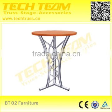 Aluminum furniture truss table robust BT02 Aluminum furniture