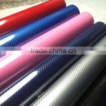 High quality PVC 5D Carbon Fiber Fabric For Sale