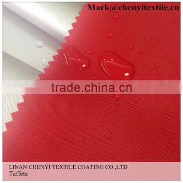 Nice Price Waterproof Pa Coated 100% Polyester Taffeta
