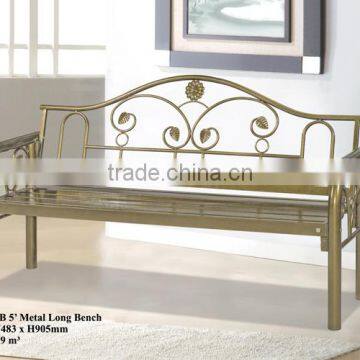 Metal Long Bench 5'