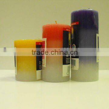 Citronella Pillar Candles