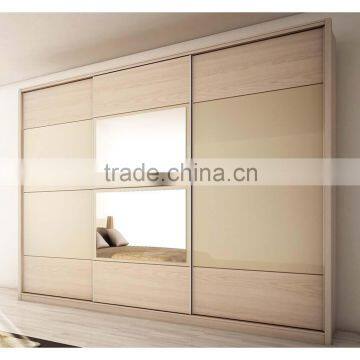 Simple design modular bedroom wall wardrobe