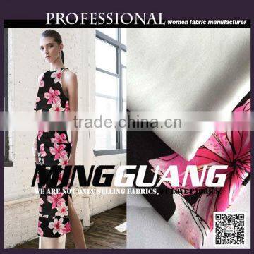 100% viscose prits fabric for fashion dress