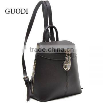 2015 new model leather women outdoor backpack