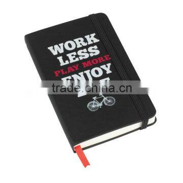 Customised Notebook With Elastic Closure/A5/A4/A3 Notebook/ Promotion Notebook(SA8000, BSCI, ICTI, WCA Accredited Factory)
