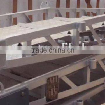 Aluminium Wharf Ladder Shore Gangway Ladder With Hand Rails & Socket CCS Approval