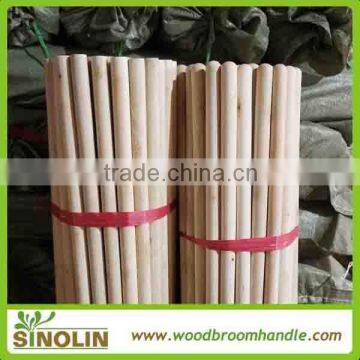 High Quality good polishing Thick Wooden Broom Stick