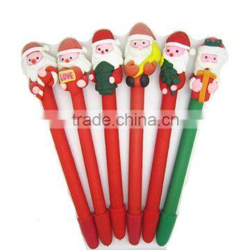 Soft Christmas Pen And Santa Pen