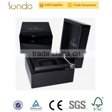 wholesale cover with pu luxury wooden watch box