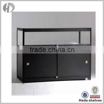 jewelry display showcase,Titanium Alloy Glass Display Showcase