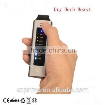 2016 hot selling products touch screen baking herbal beast vaporizer pen VS pax 2 vaporizer