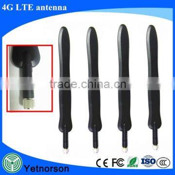 Yetnorson [4G High gain] 1800-2600mhz mime 4g lte external rubber antenna 12dbi lte omni antenna for router