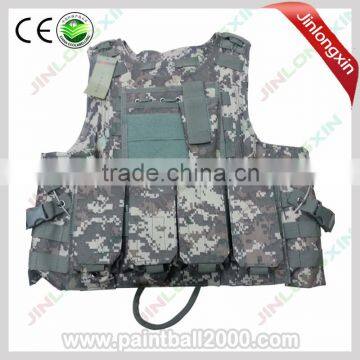 paintball chest protector vest or tactical airsoft vest