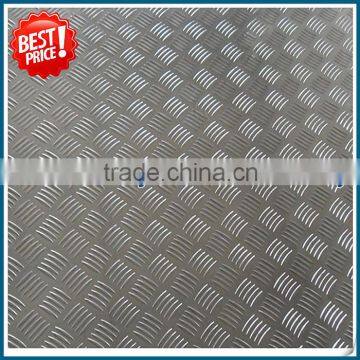 Hot Rolled 5005 5052 5754 5083 Five Bar Aluminum Diamond Plate photo-2
