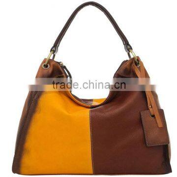 MD6041 Hot style gradually changing colors leather handbag cow leather ladies hobo bag                        
                                                Quality Choice