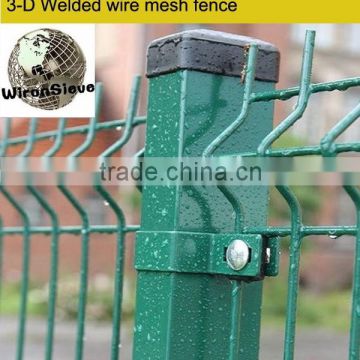 Welded wire mesh sport fence panel