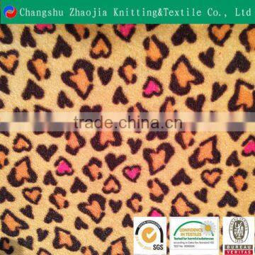 China manufacturer hearts custom print polyester lycra fabric ZJ018