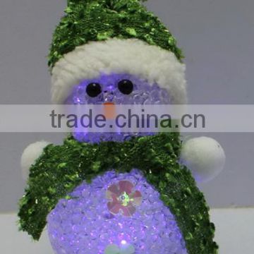 Small MOQ christmas led snowman