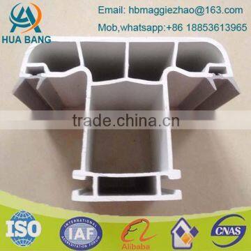 casement plastic white and color window mullion pvc profile