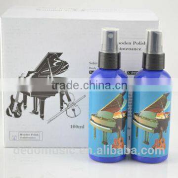 Spray polish for wooden instruments