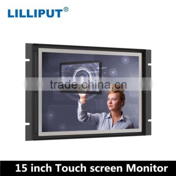 Open Frame 15 inch HDMI Monitor with Touch VGA HDMI