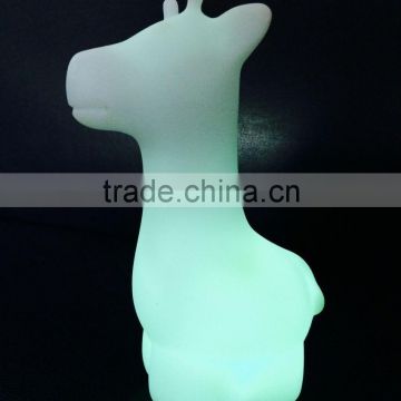 CE making 20cm giraffe led Night Light lamp