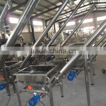 Albumen Powder Conveyor with virbrating hopper