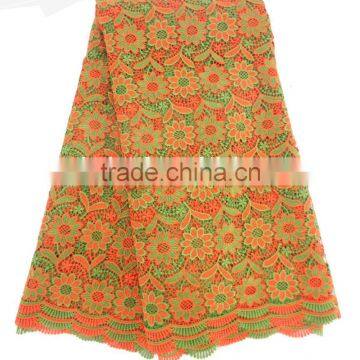 Hot guipure lace African lace fabric for garment
