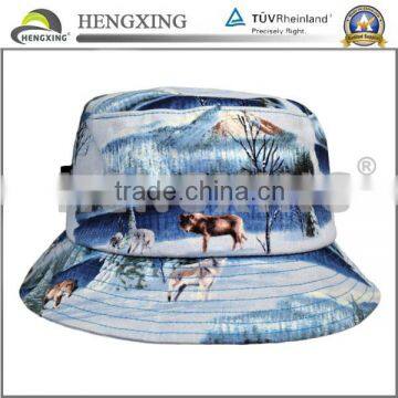 Funny custom made blank bucket hat/ print bucket hat/ custom flora bucket hat