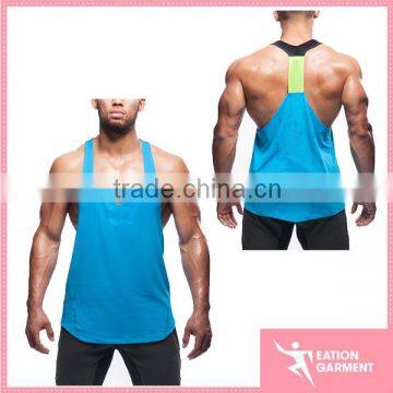 Wholesale Bodybuilding Y back stringer mens muscle tank top