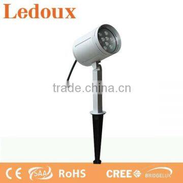 Waterproof IP65 9W outdoor led garden lamp spike