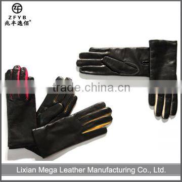 ZF5560 New fashion ladies dress garments leather gloves in Europe