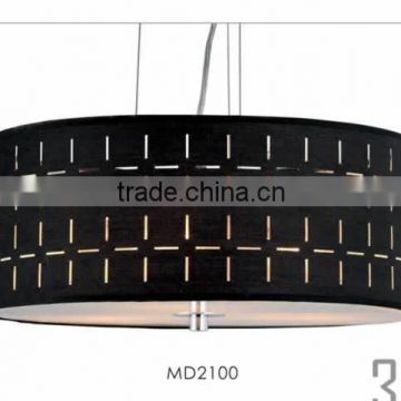 Contracted hotel pendant fixture