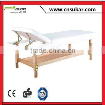 Classical Design Stationary Wooden Massage Table