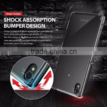 Samco Simple & Clear TPU+PC Bumper Back Cover for Sony Xperia Z3 for Sony Xperia Z3 Transparent Phone Housing photo-5