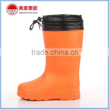 100% EVA orange winter fishing rain boots