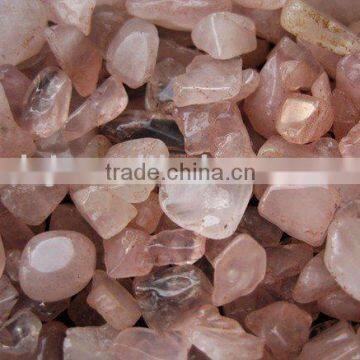 Natural Rose Quartz Crystal Tumbled Stone