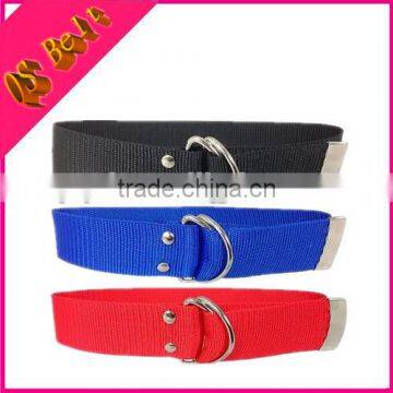 D Ring Stylish Thin PP Canvas Belt For Boys And Girls
