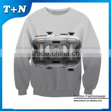 customized fashion sublimation neoprene sweatshirt